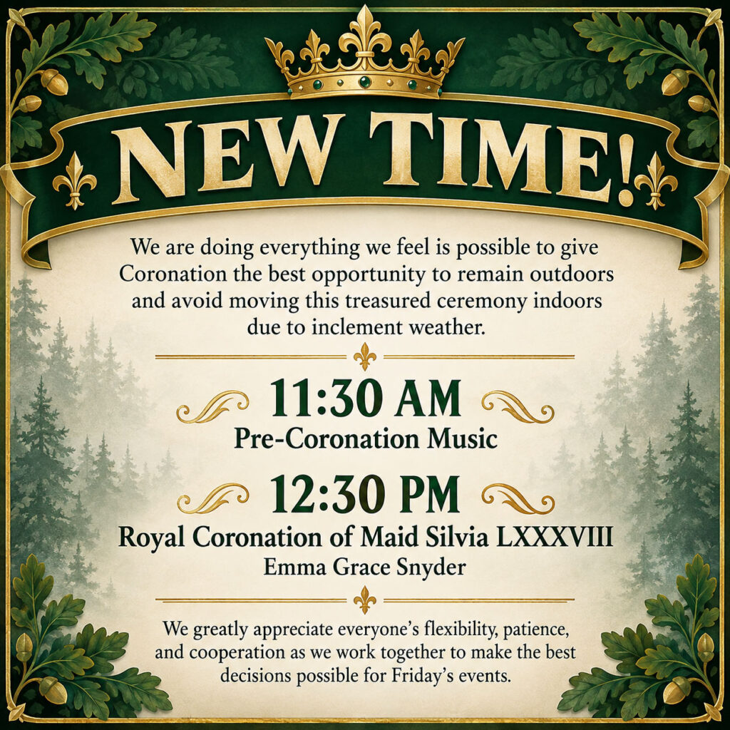 New Time for Coronation