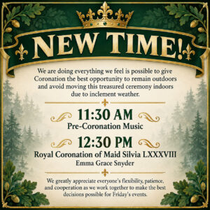 New Time for Coronation