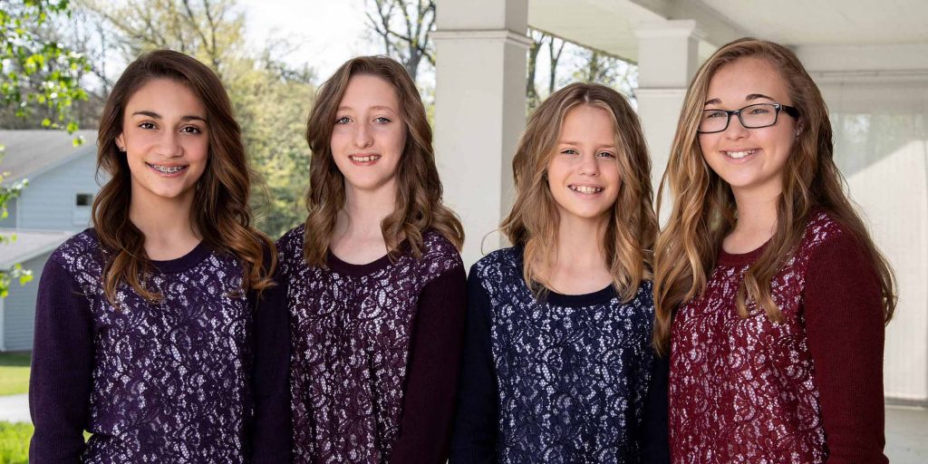 Kennedy Laine Hart, Kendra Kay Lambert, Lilly Ann Leggett, and Macie Elizabeth Romero