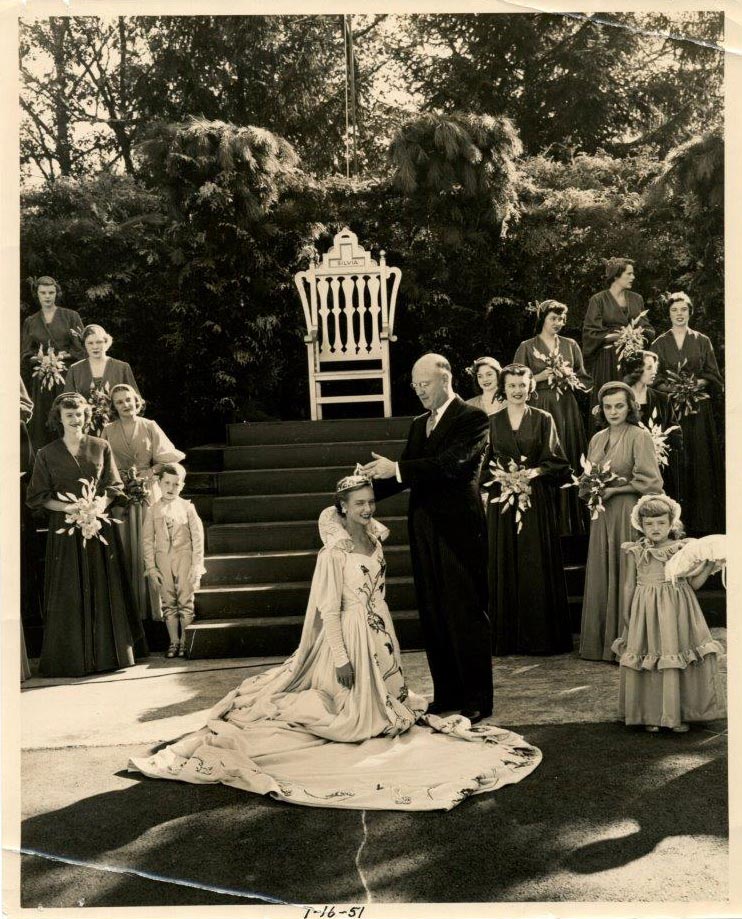 Mountain State Forest Festival Ceremony 1951