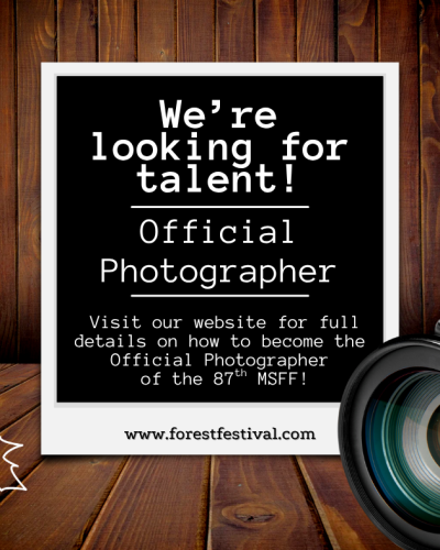 Official Photographer Bid