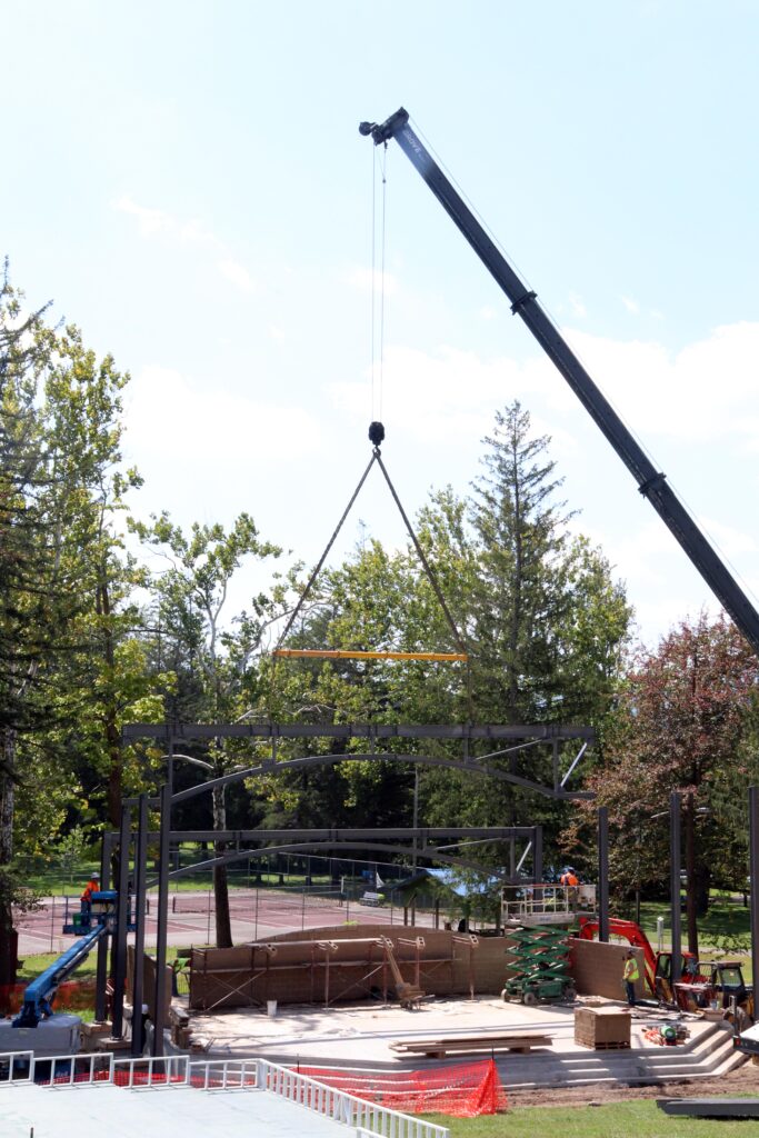 Workers from Applied Construction Solutions, Inc. used various